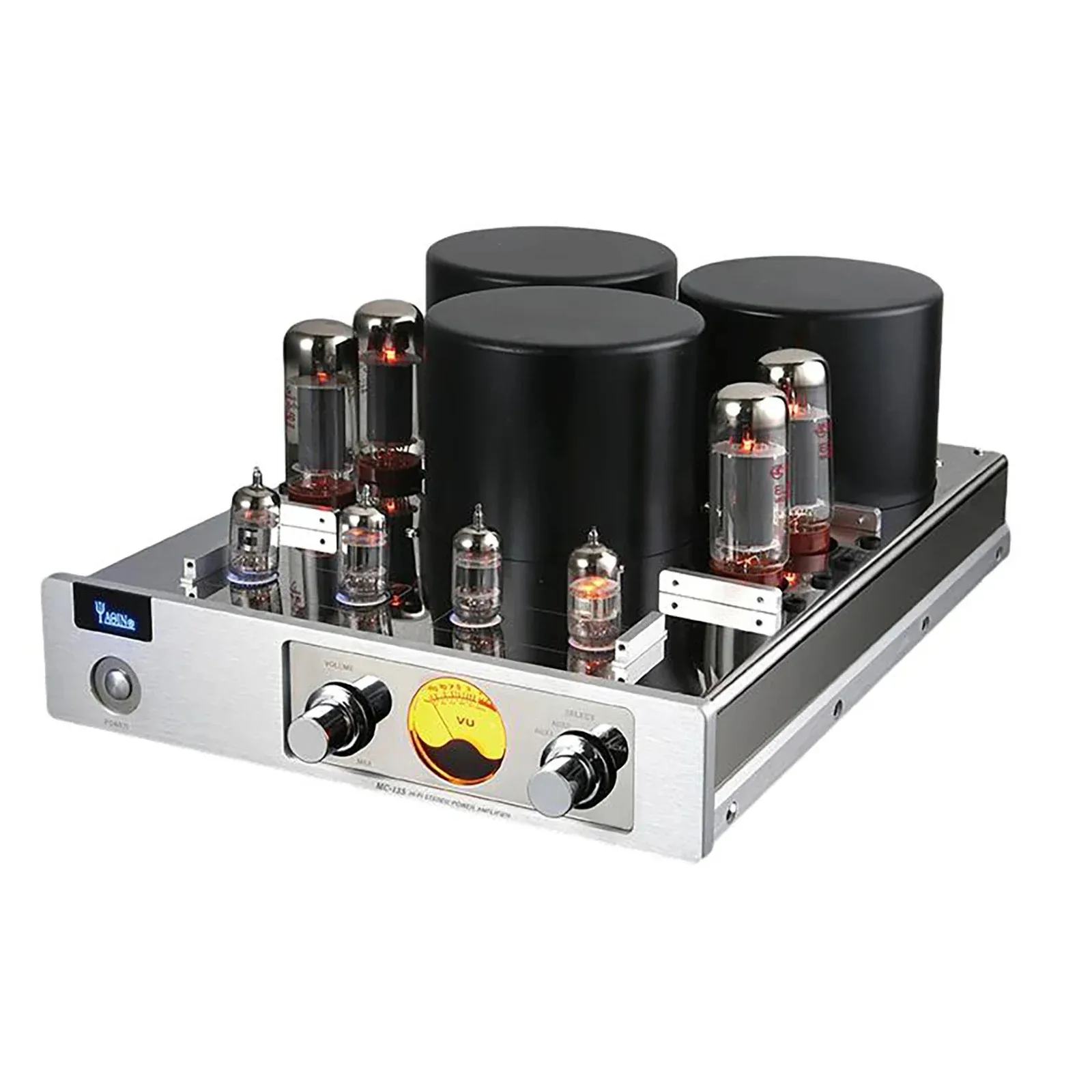 YAQIN-EL34 Amplificador De Tubo, HiFi Amplificador De Alta Fidelidade, Áudio De Alta Potência, Máquina De Bexiga, 40W * 2 Febre, Vendas Diretas Da Fábrica, MC-13S