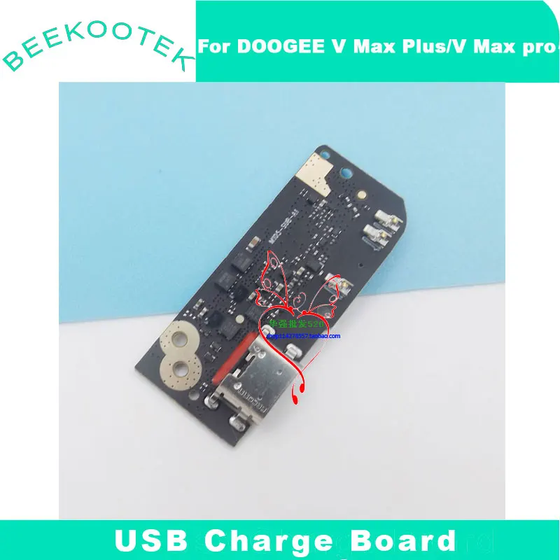 Placa de carga USB original DOOGEE Vmax Pro V Max Plus, puerto de carga, piezas de micrófono para teléfono inteligente DOOGEE V Max Pro
