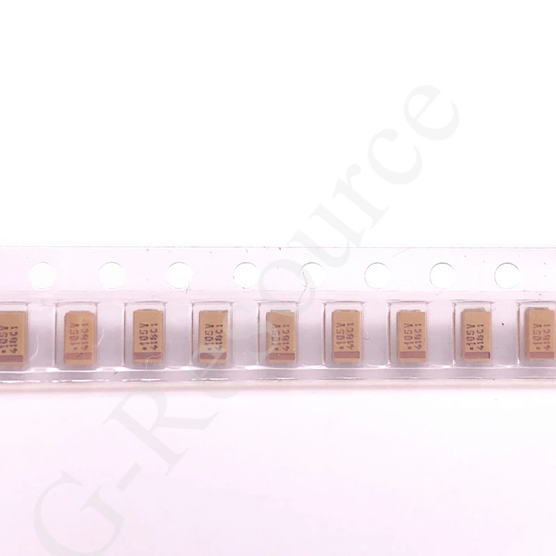 (10pcs) Surface mount tantalum capacitor Type A 1206/3216 35V 1UF (Marking 105V) ±10%