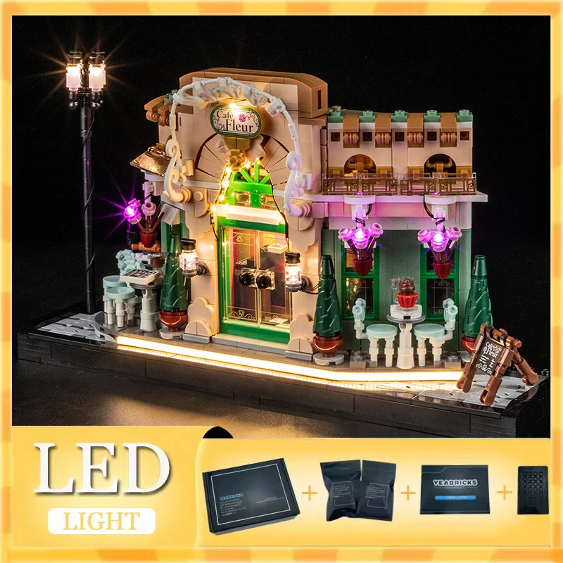 

High-End Led Light Kit For Lego 10362 Coffee shop (Only LED Light,Without Blocks Model)
