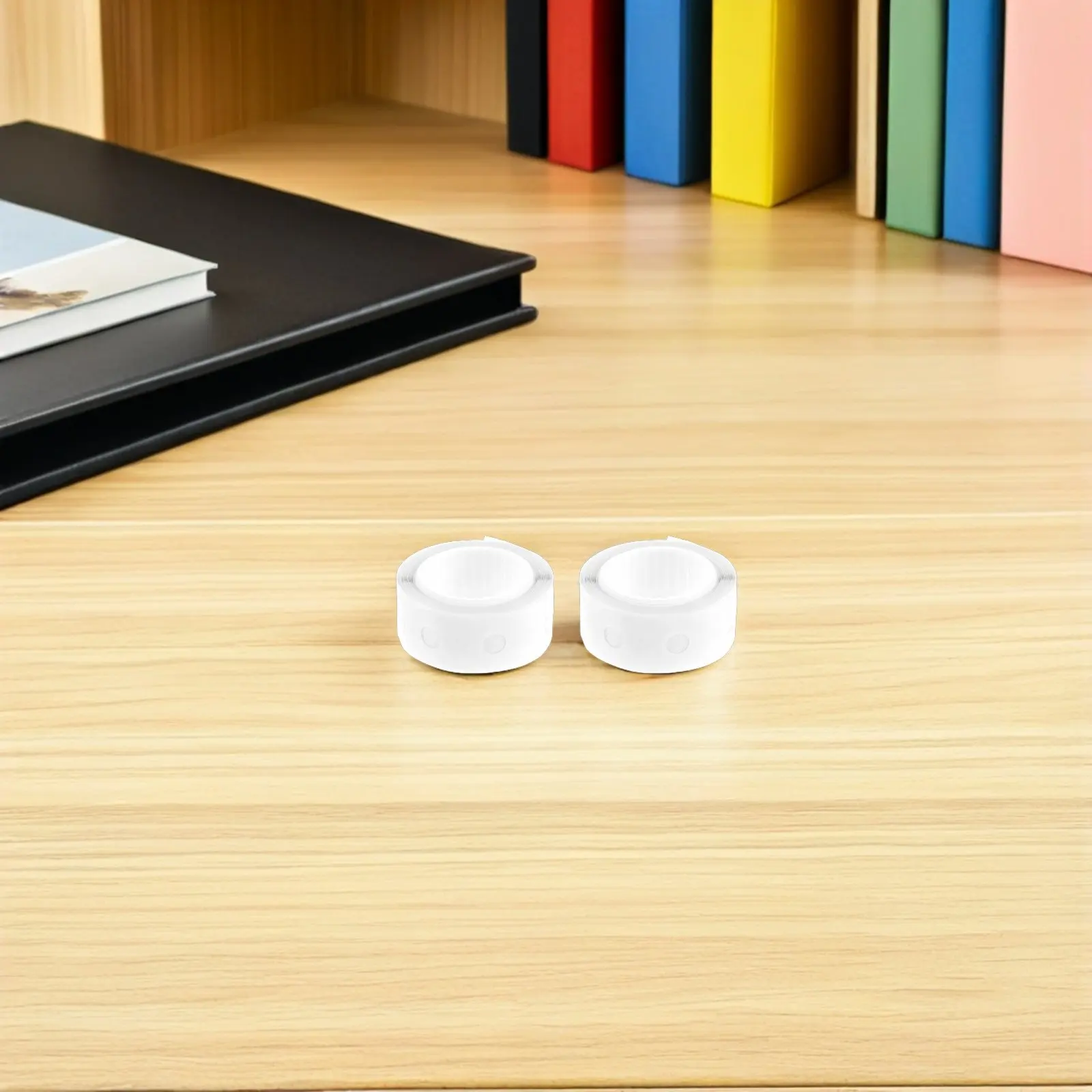 1 Box Clear Self Adhesive Hole Reinforcement Stickers Hole Punch Repair for Notebook Paper Binder Pages Protector Paper Sheet