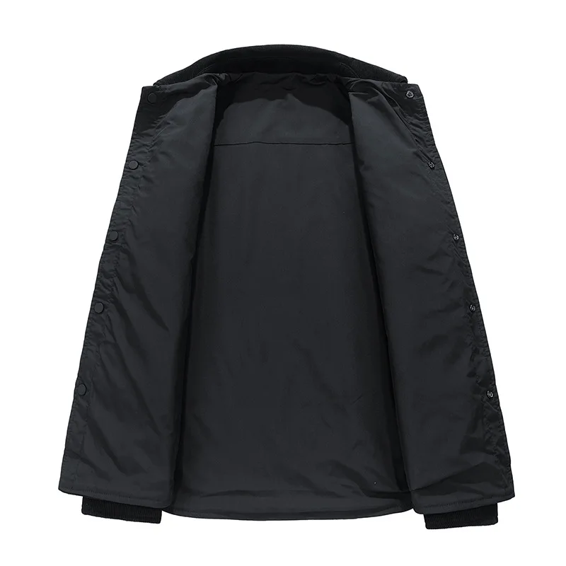 Men's Corduroy Jacket Autumn 2025 Urban Lapel Cotton Casual Trend Padded Coat New Arrivals