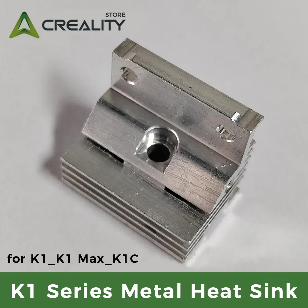 Creality-disipador de calor de Metal para impresora 3D, radiador Original serie K1, K1 Max, K1C, 1 unidad