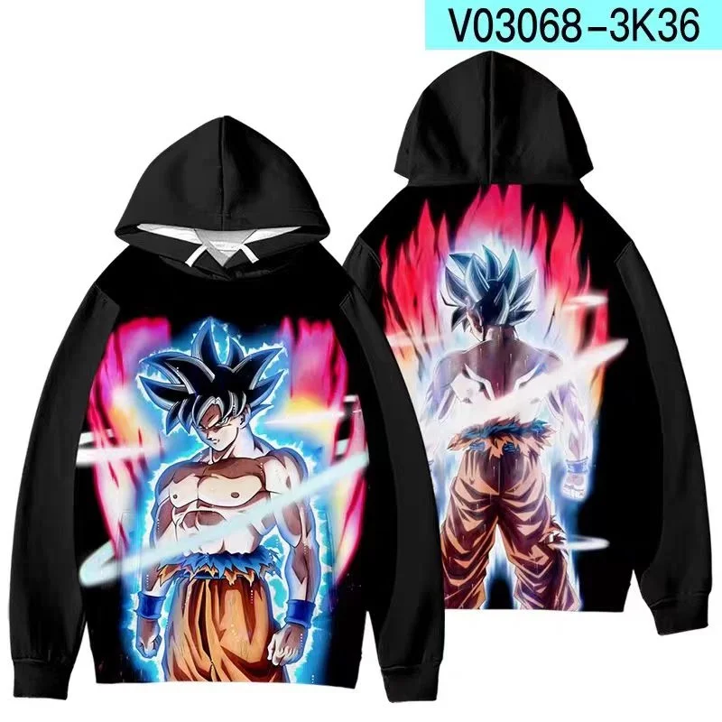 

Осень 2021, новый свитер с капюшоном и принтом дракона, свободная футболка большого размера для детей и взрослых, футболка с длинными рукавами Y2K, уличный модный топ