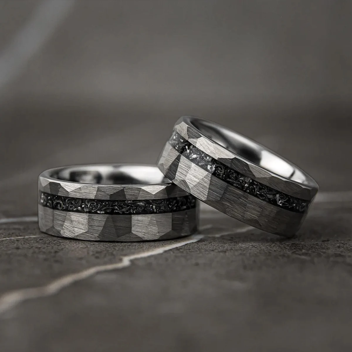 8MM Herren-Eheringe aus Wolframkarbid, Anillos Bague Homme, Verlobungsringe für Paare, Modeschmuck, Paar-Verlobungsringe – Detail 5