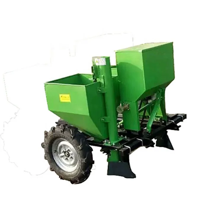 

one and two row potato fertilizer seeder planter