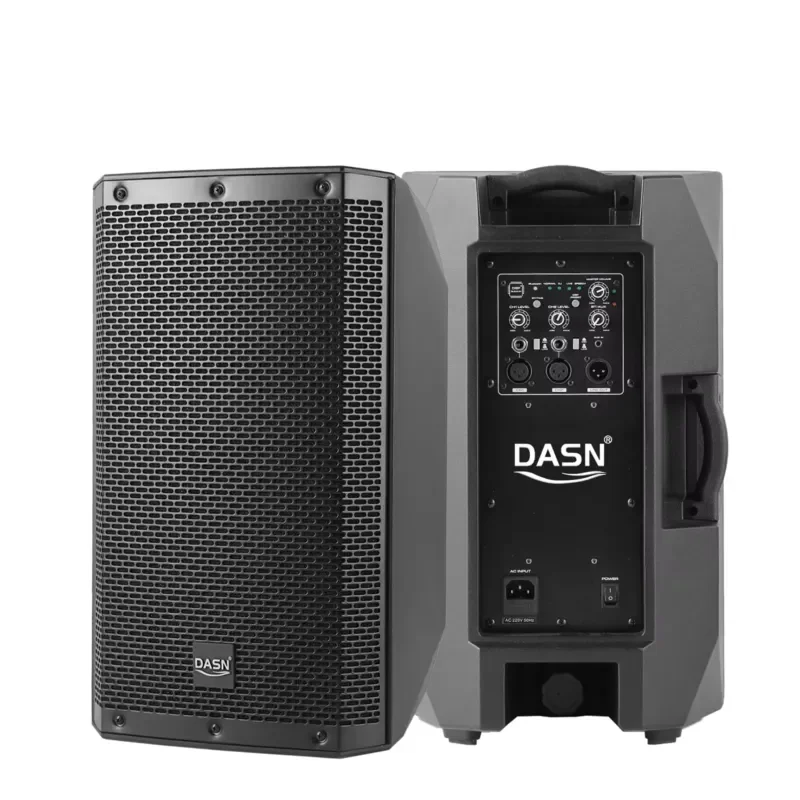 for DASN SCA10DF 10 Inch 800W Peak DSP Active Professional Plastic Full Range Speaker Outdoor High Power Audio Equipment
