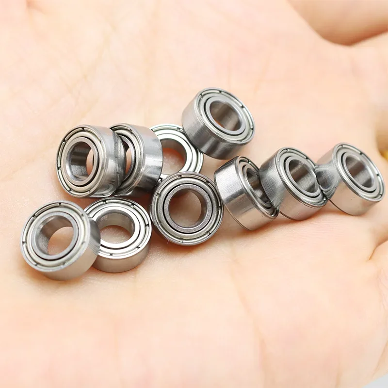 10 Stück Miniaturkugellager 3x7x3 3x8x4 4x8x3 5x8x2 5x10x4 8x22x7 608zz 2Z für Fahrrad RC Auto Spielzeug Hochgeschwindigkeitsstille kleine Lager