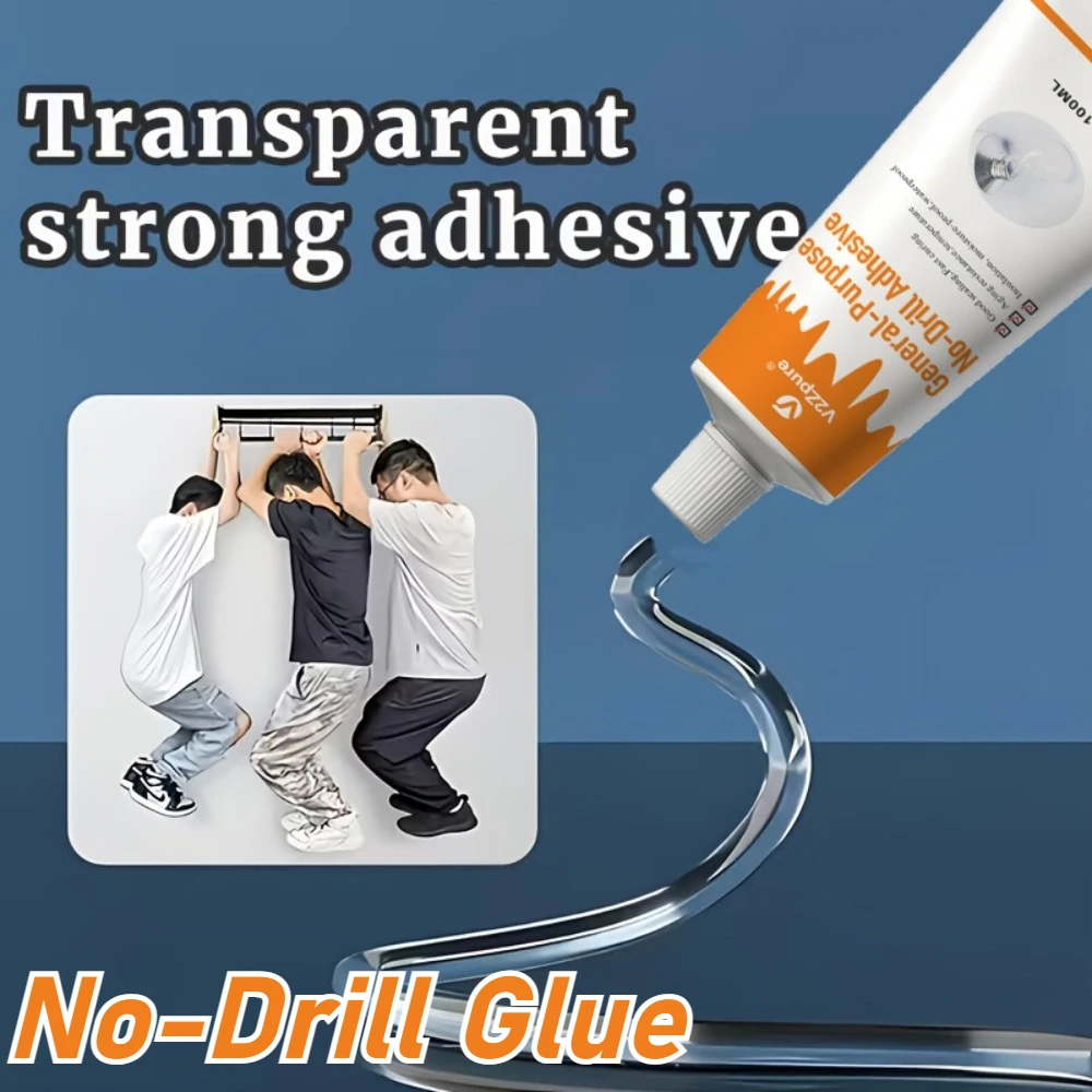 Transparent Sealant Glue Quick Drying Ultra-Strong Fix Sealer Nail-free Adhesive Glass Tile Metal Ceramic Universal Bonding