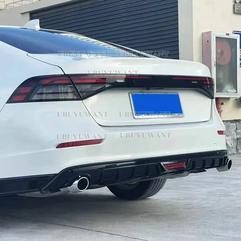 Front Lip Side saia difusor, Body Kit, Spoiler Adequado para Honda 11ª geração Accord 2023