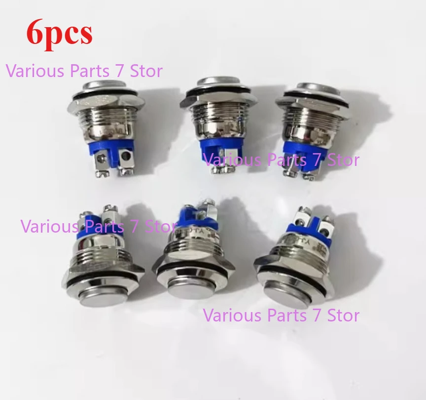 6pcs  Metal Button For CAT GC Excavator /Wood grabber handle button 16mm