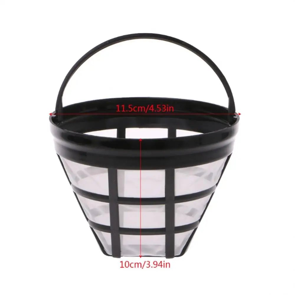 1PC Reusable Coffee Filters Basket Cup Style Coffee Machine Strainer Mesh  Water Purification Equipment Filter Coffeeware