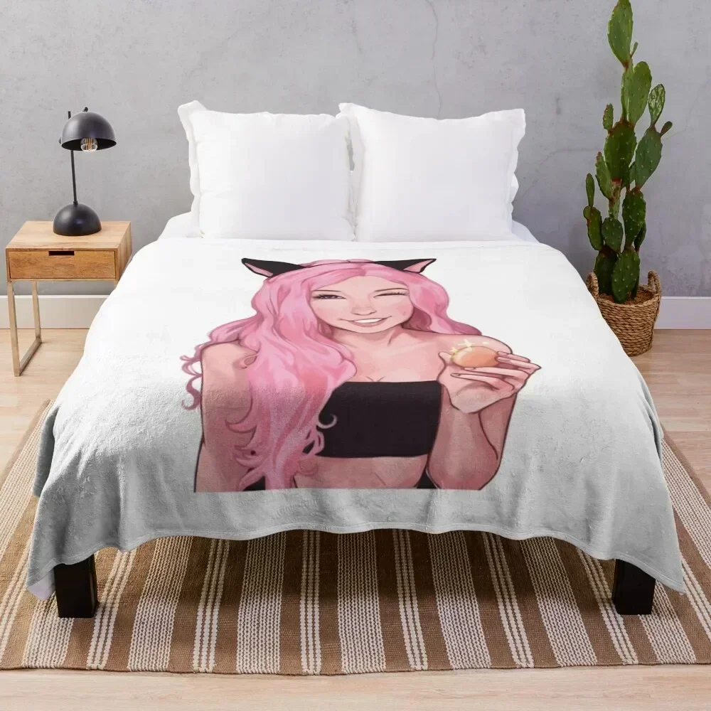 

Beautiful Belle Delphine Throw Blanket Soft Home Decor Blanket for Couch Bedroom