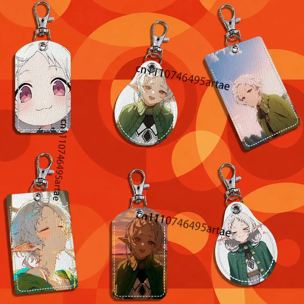 Cool Sylphiette Mushoku Tensei Card Keychain Fashion Pendant Bag ID Door Card Case Bus Card Cute Adult Scratch Resistant