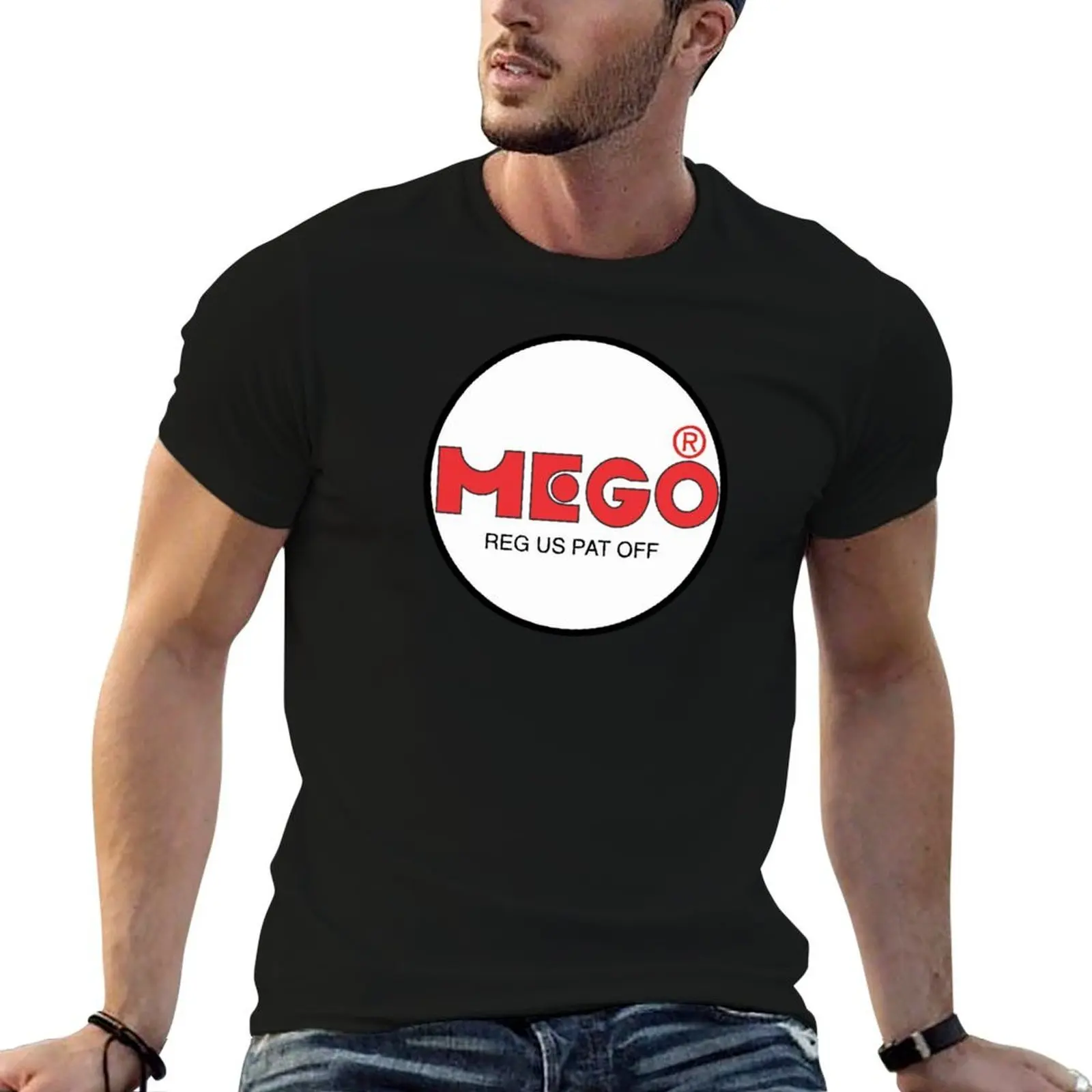 

Mego T-Shirt men t shirt cotton 100% man tshirt T-Shirt