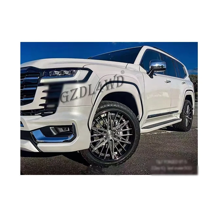 for LC300 Body Kits for Land Cruiser 300 2021 Front & Rear Bumper Cover