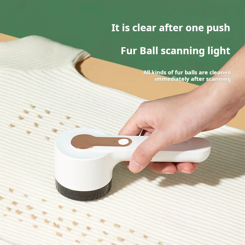 Hair Ball Trimmer Fabric Shaver Lint Remover Upgraded 6 Blade Design Fuzz Shaver Rechargeable For Travel Home Type C Charging