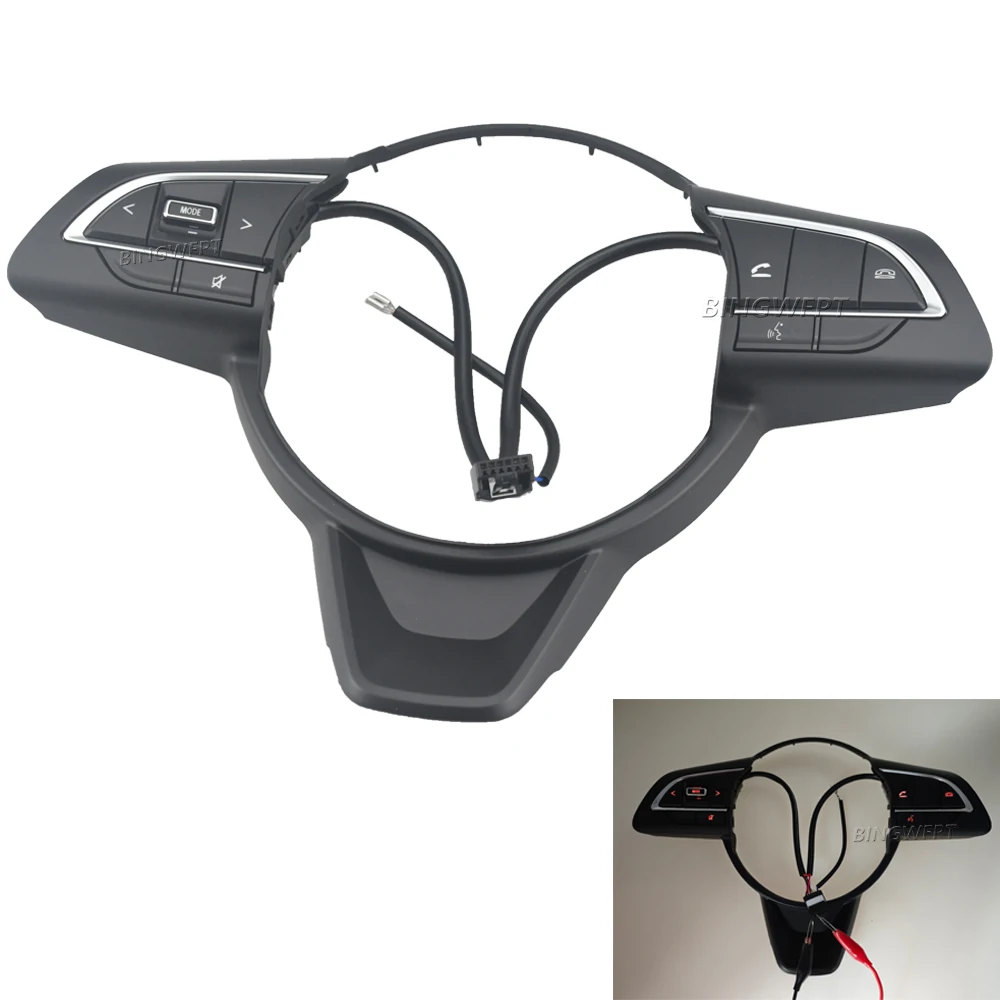 6-Pin Plug For Suzuki Jiminy Swifts 2019 -2023 For Suzuki Dzire 2022 Multifunctional Steering Wheel Phone Volume Buttons