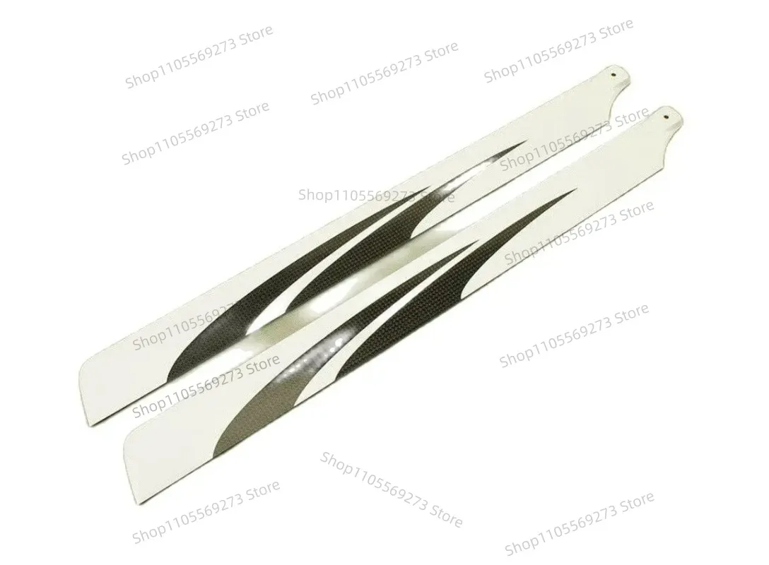 RC Helicopter Main Blade Carbon Fiber 550mm for 550 Size 3D Flight Heli Replacement Parts Upgrades Kit