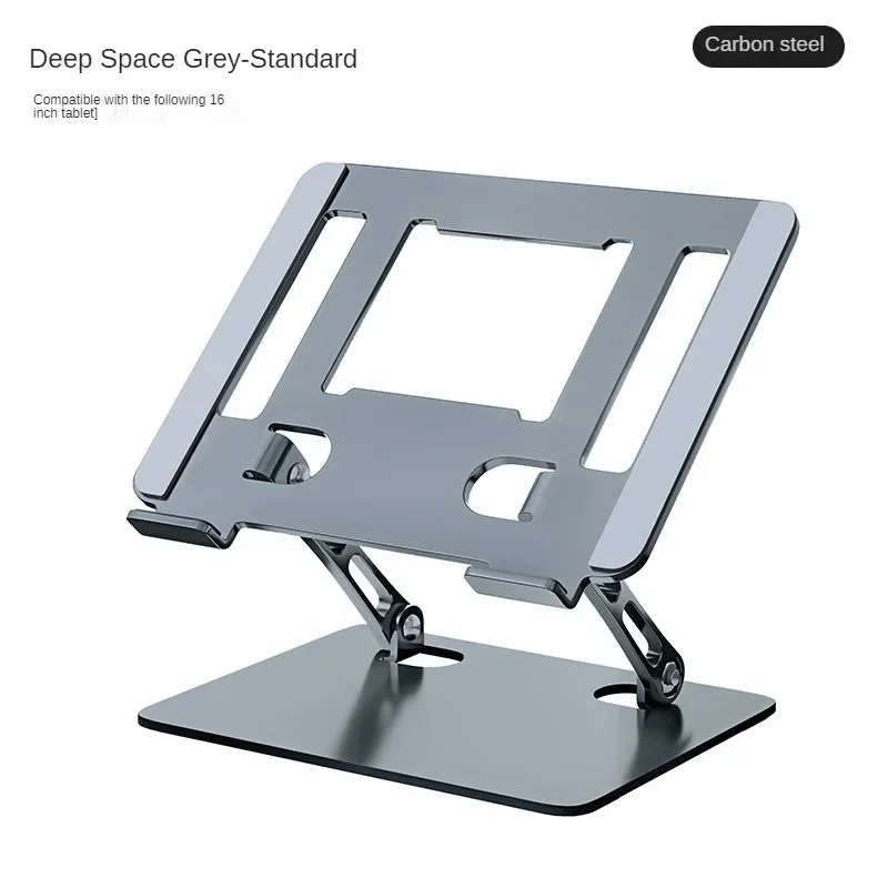 360 °Rotating Tablet Bracket,Desktop iPad Bracket,Metal Heightened Support Shelf,Universal for Learning Online Lessons and Game