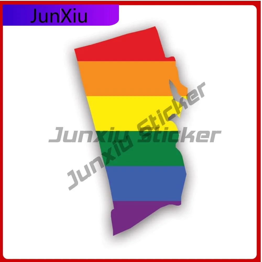 

Awesome 3d Rhode Island State Shaped Gay Pride Rainbow Flag Sticker Uv Protected Decalslgbt Lgbtq Lgbtqia Community Ri