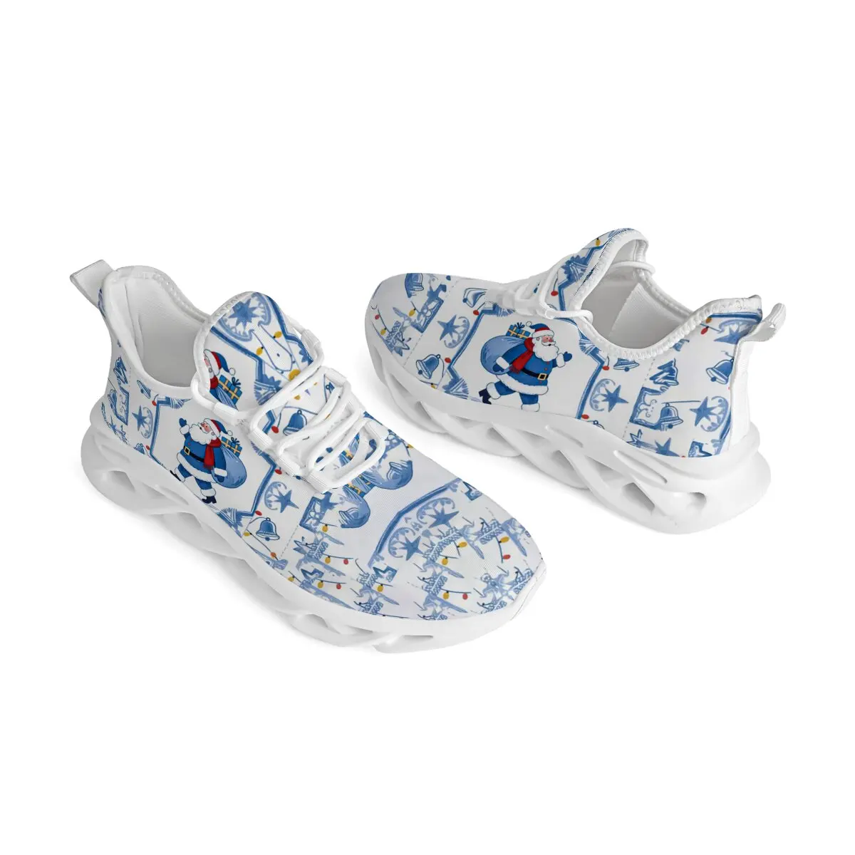 

Christmas Lightweight Slip on Walking Shoes Men's Sneakers Comfortable Training Anti Slip Outdoor Casual Men's Footwear