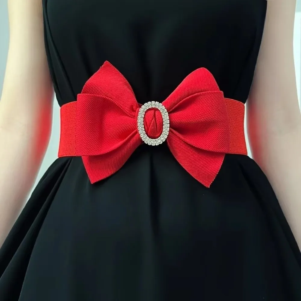 cinto-de-vestido-feminino-de-verao-de-alta-qualidade-com-laco-vermelho-elastico-e-diamantes-embutidos-acessorio-para-cintura-de-vestido