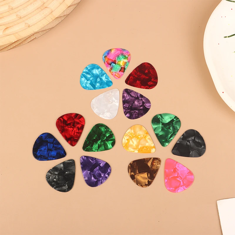 30 قطعة الغيتار الكهربائي الصوتية يختار Plectrum السليلويد الغيتار يختار الملحقات مع ABS صندوق سمك 0.46/0.71/0.96 مللي متر