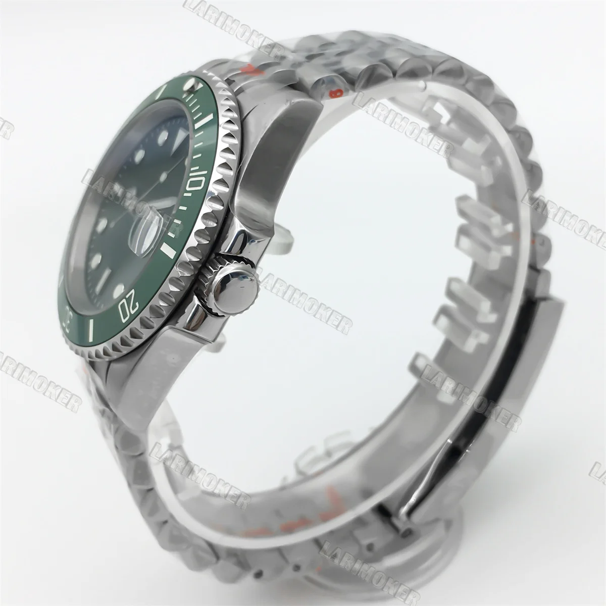 Bliger 40 มม.NH35 Water Ghost นาฬิกาดําน้ําผู้ชายธุรกิจ Sapphire Glass กันน้ํา 10Bar