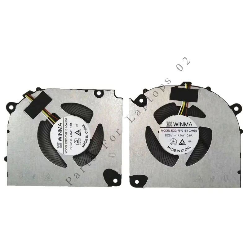 PP New ORIGINAL Laptop Cpu GPU Cooling Fan FOR ACER Nitro 6 Shadow N24JC1 N24JC2 SH16-71-5G41
