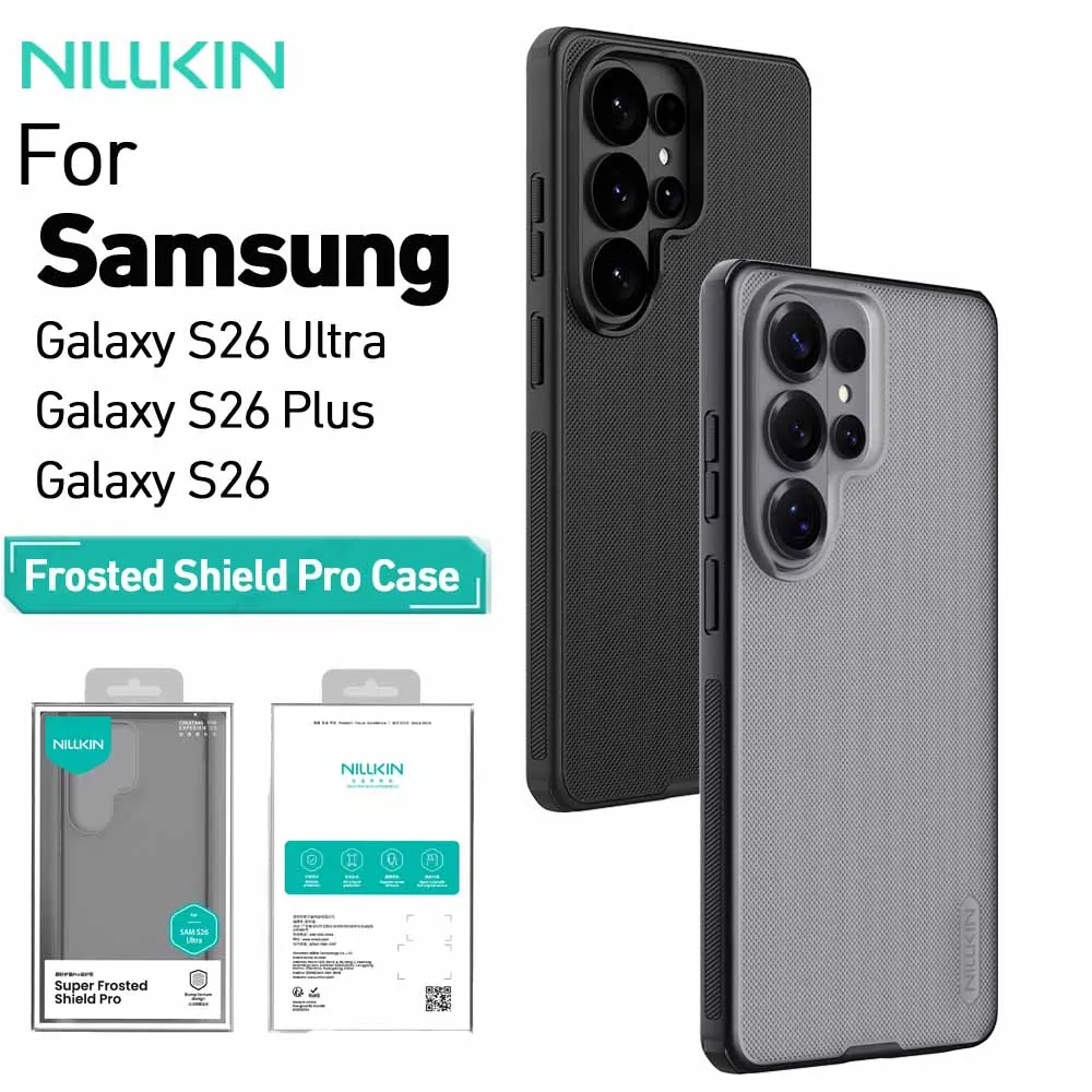 Für Samsung Galaxy S26 Ultra S26+ S26 Plus Nillkin Frosted Shield Pro Hülle PC+TPU Airbags Stoßfest Kratzfeste Handyhülle