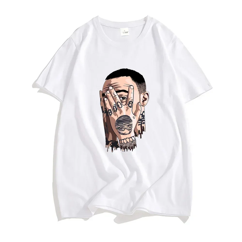 

Rapper Macc Miller Printing T-shirts Pure Shirts Men/women Hip Hop T Shirt Tops Summer Loose Casual Short Sleeve Clothing