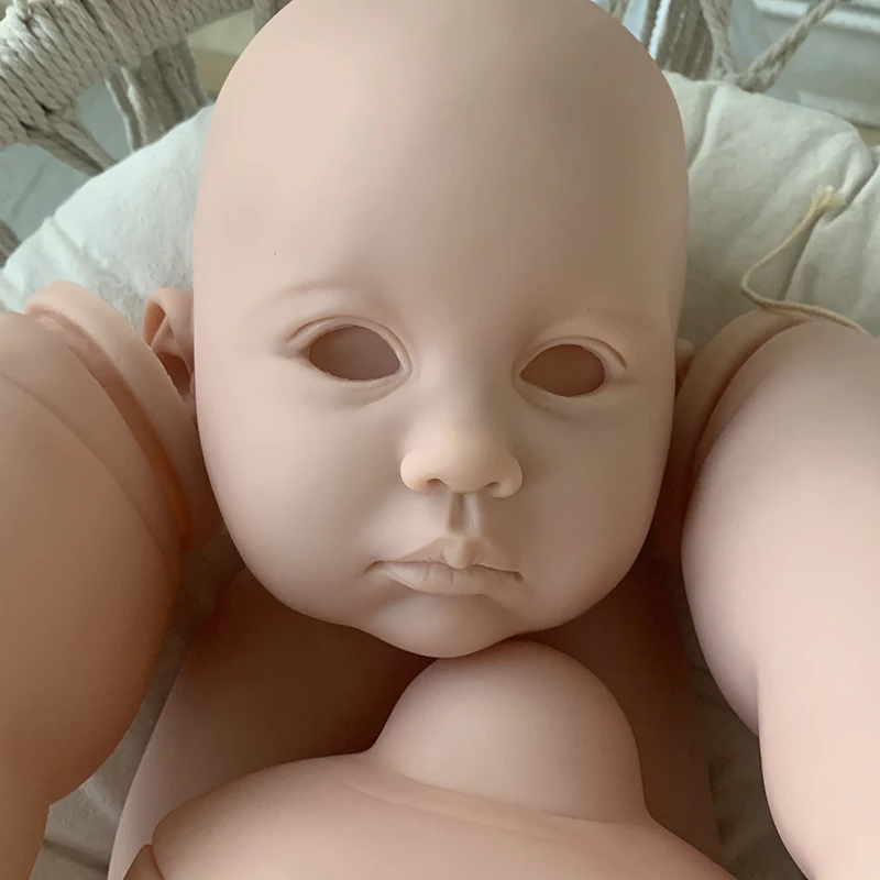 NPK 27 ''كمية عالية غير مكتملة لتقوم بها بنفسك أجزاء الدمية تولد من جديد دول كيت جولييتا حجم كبير طفل فتاة لينة اللمس الحقيقي #5