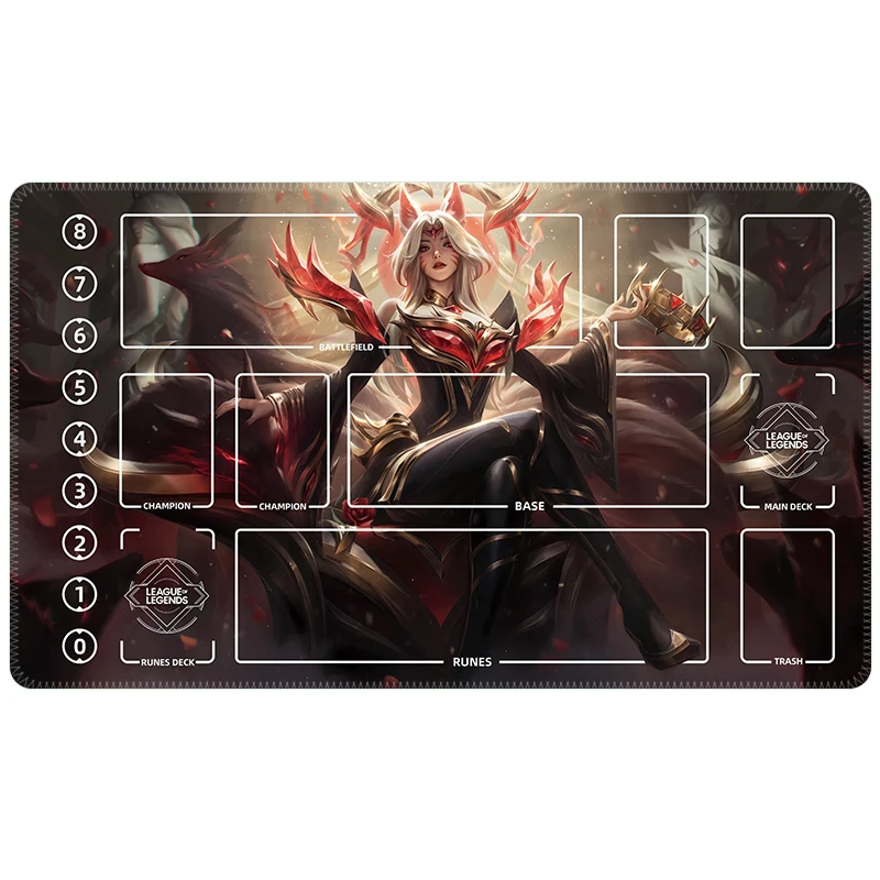600*350*2mm Anime Game League of Legends LOL TCG Game Accessory
