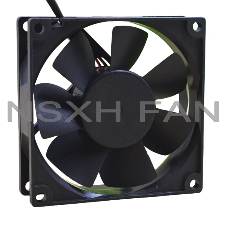 ORIGINAL 8025 D8025B12M 8CM 12V 0.20A 3WIRES BALL CASE FAN