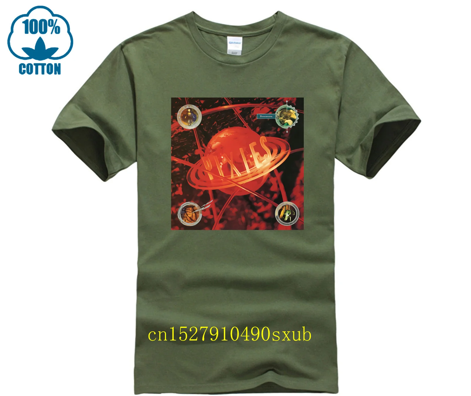 Men T Shirt Bossanova Pixies Album 1990 Fashion 3D Print Casual Funny T-Shirt Novelty Tshirt Women