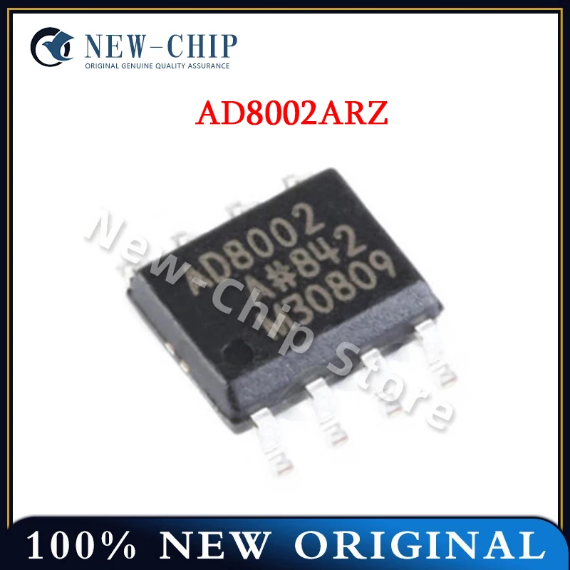 오리지널 SOP-8, AD8002ARZ, AD8002, 로트당 50 개, 2 개