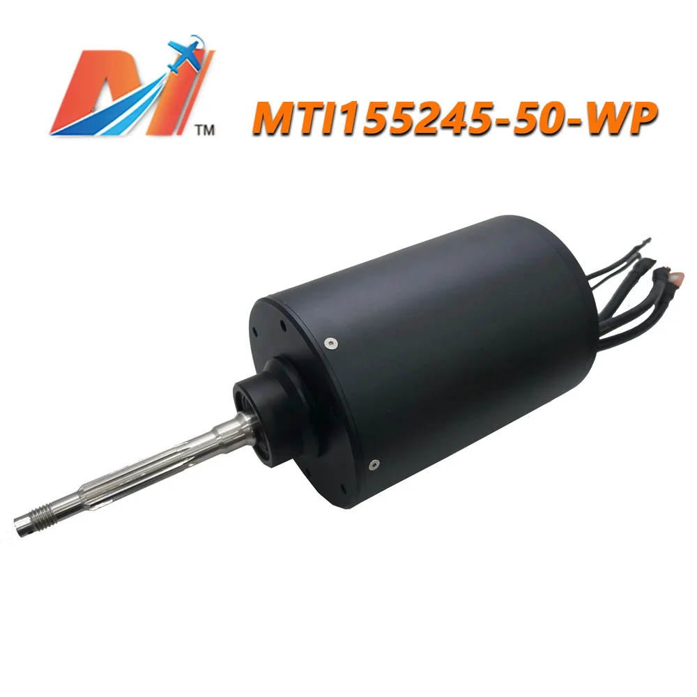 

Meitian 155245 high-power 45KW waterproof motor 50KV sensorless motor is used for electric boats, wing boats, etc