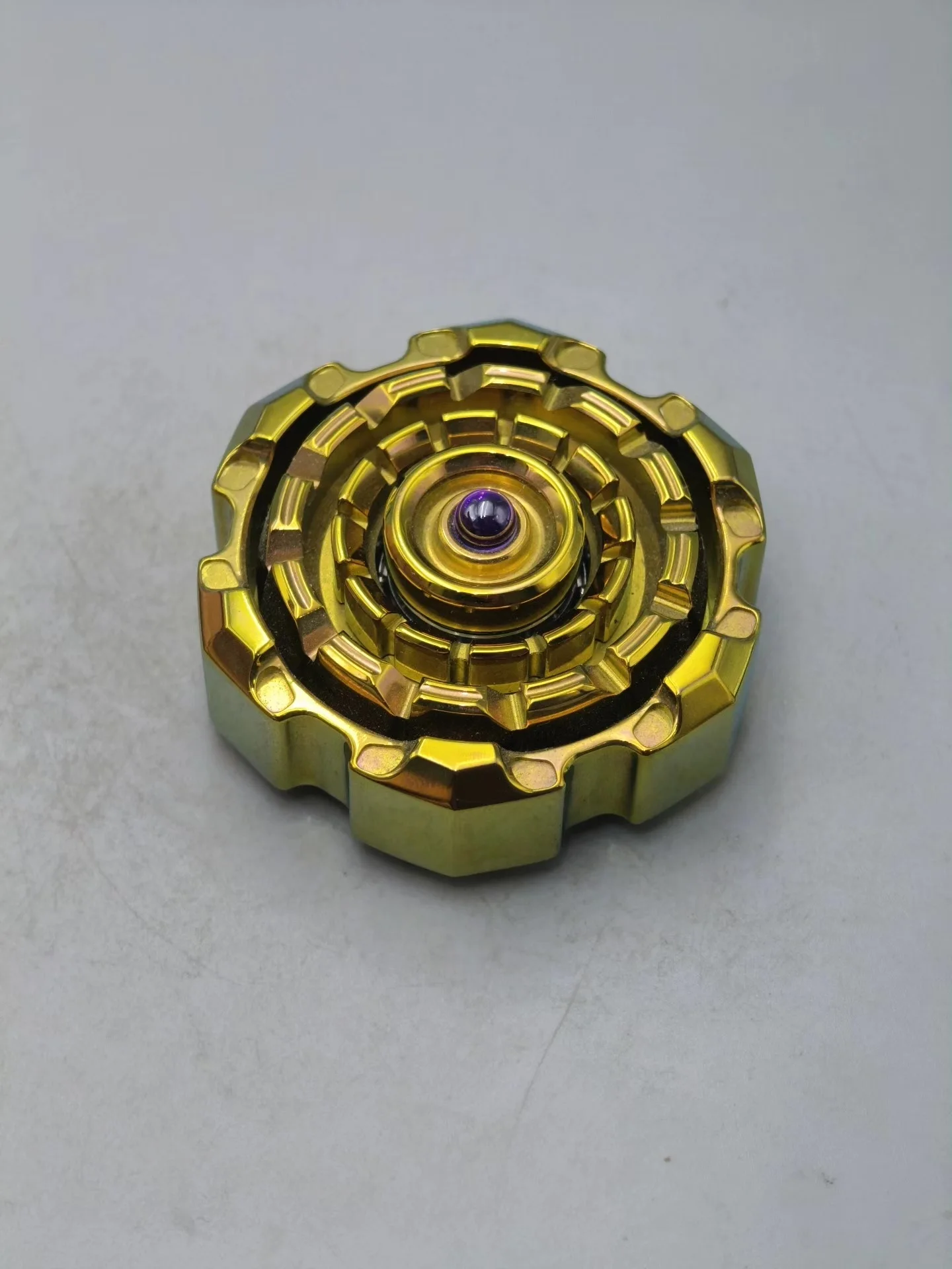 Used EDC Zirconium Gold Engine, Nine Hands Edc Fingertip Gyro