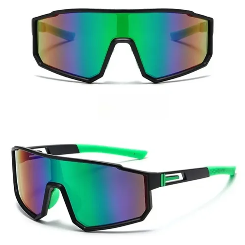 Imagen 2 del producto Gafas de sol coloridas para ciclismo de montaña, atléticas para exteriores, para hombres y mujeres, gafas para correr, deportes, conducción, gafas para bicicleta de carretera UV400