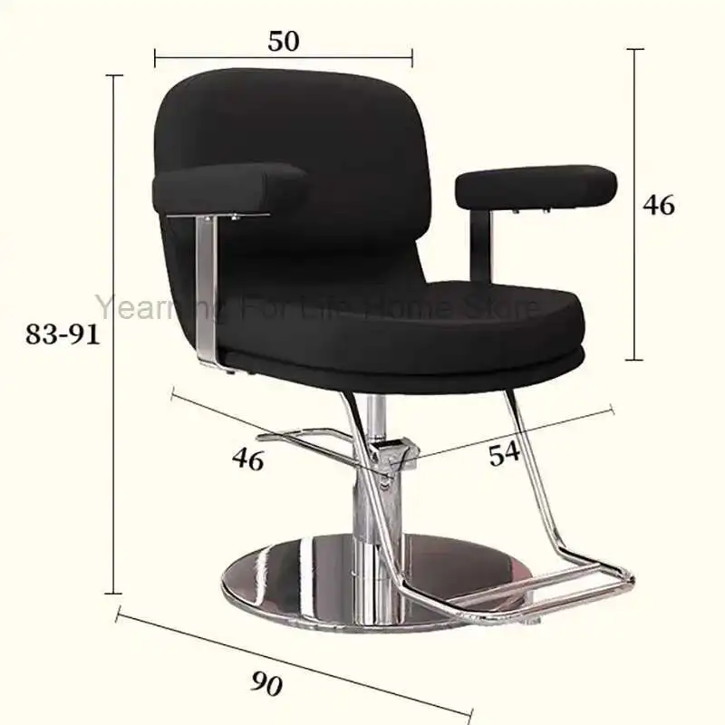 

Barbershop Men Barber Chair Luxury Designed Portable Swivel Barber Chair Beauty Stool Cadeira De Barbeiro Salon Furniture