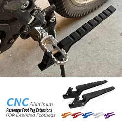 For YAMAHA YZ 65 85 125 250 125X 250X 250FX 450FX WR 250F 450F YZF WRF 250 450 Passenger Foot Peg Extensions Extended Footpegs