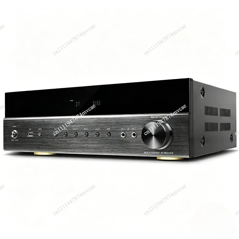 AV-6136HD True Surround Sound Decoder Stale Working 700W 8 Channel Amp Class a Power Amplifier