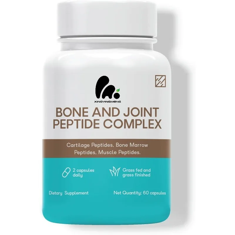 

A high-quality mixture of grass fed bone marrow, muscle, and cartilage peptides Promotes bone and joint health 60 capsules