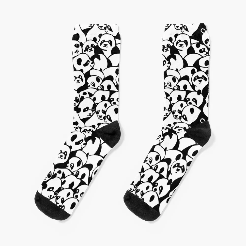 

Oh Panda Socks floral cycling winter thermal Socks Girl Men's