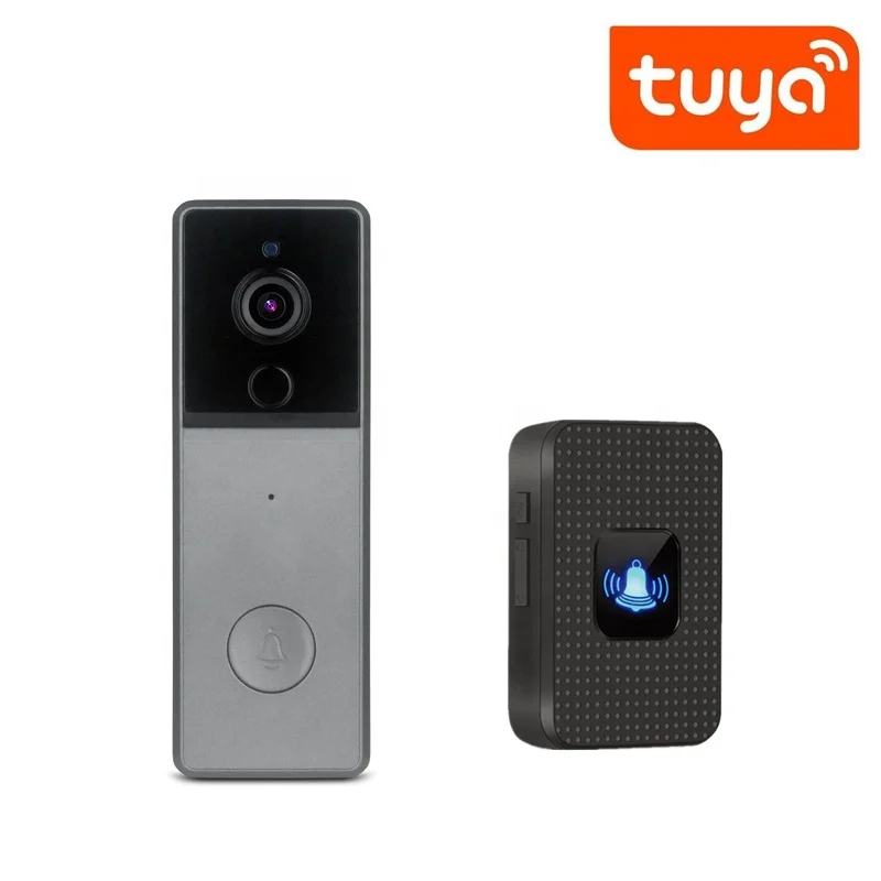 

Tuya Wifi Outdoor Doorbell With Motion Detector 1080P HD Wireless Night Vision Waterproof Video Intercom Smart Camera