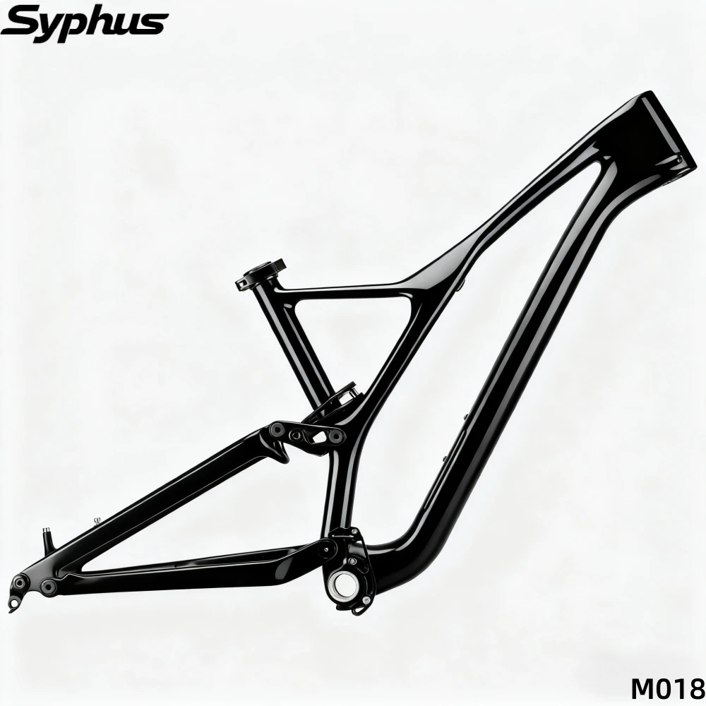 

Carbon MTB Bike Frame 29 Full Suspension Mountain Bicycle Frame 148*12MM BSA Crabon Framesets XC Shock Bicycle Accessories