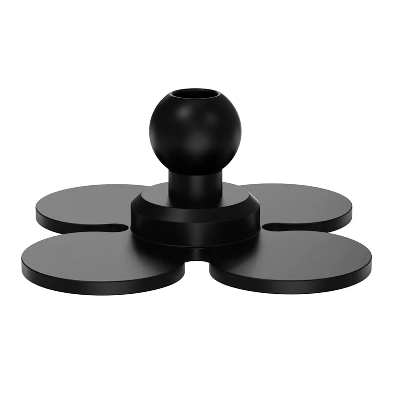 For Gopro 13 12 11 Insta 360 Action Camera 17mm Ballhead Motorcycle Windshield Flexible Adhesive Base Sticker Mount Helmet Base