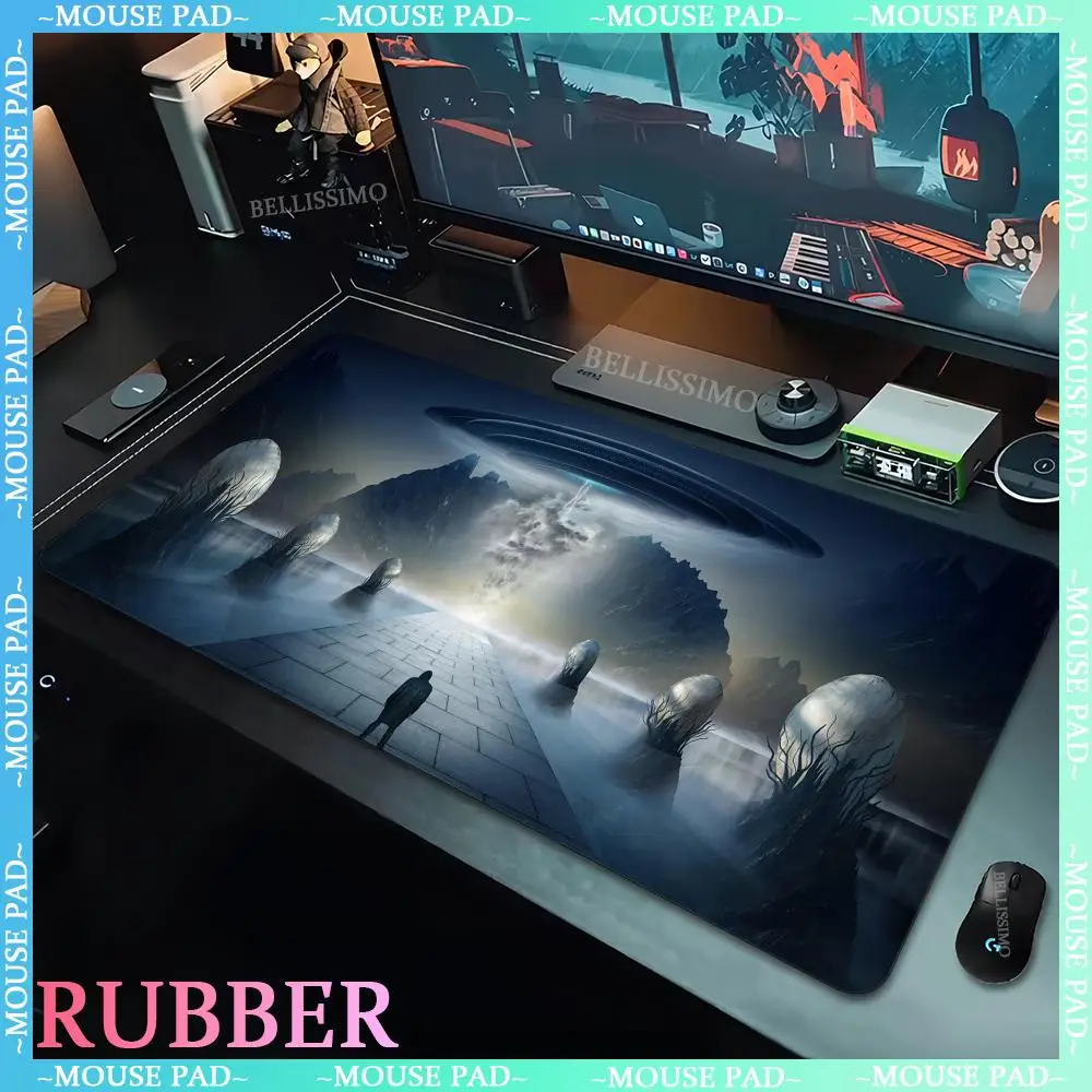 

Desktop protective pads Game pads Computer gamers Mouse F_future_Technology Pad Oversized Gaming Mouse Rubber anti-skid