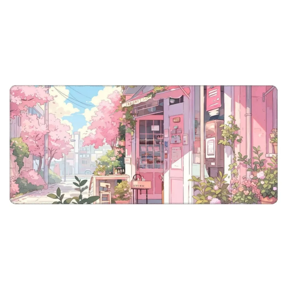 Floral design, suitable for anime, with anti-slip rubber base escritorio accesorios offices accessories love and deepspace